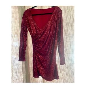 Sequin Mini Dress